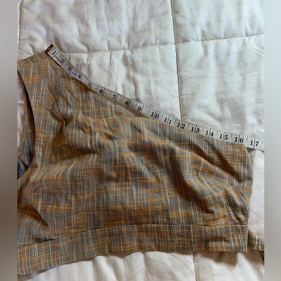 Orange One Shoulder Crop Top - Picture 2 of 10